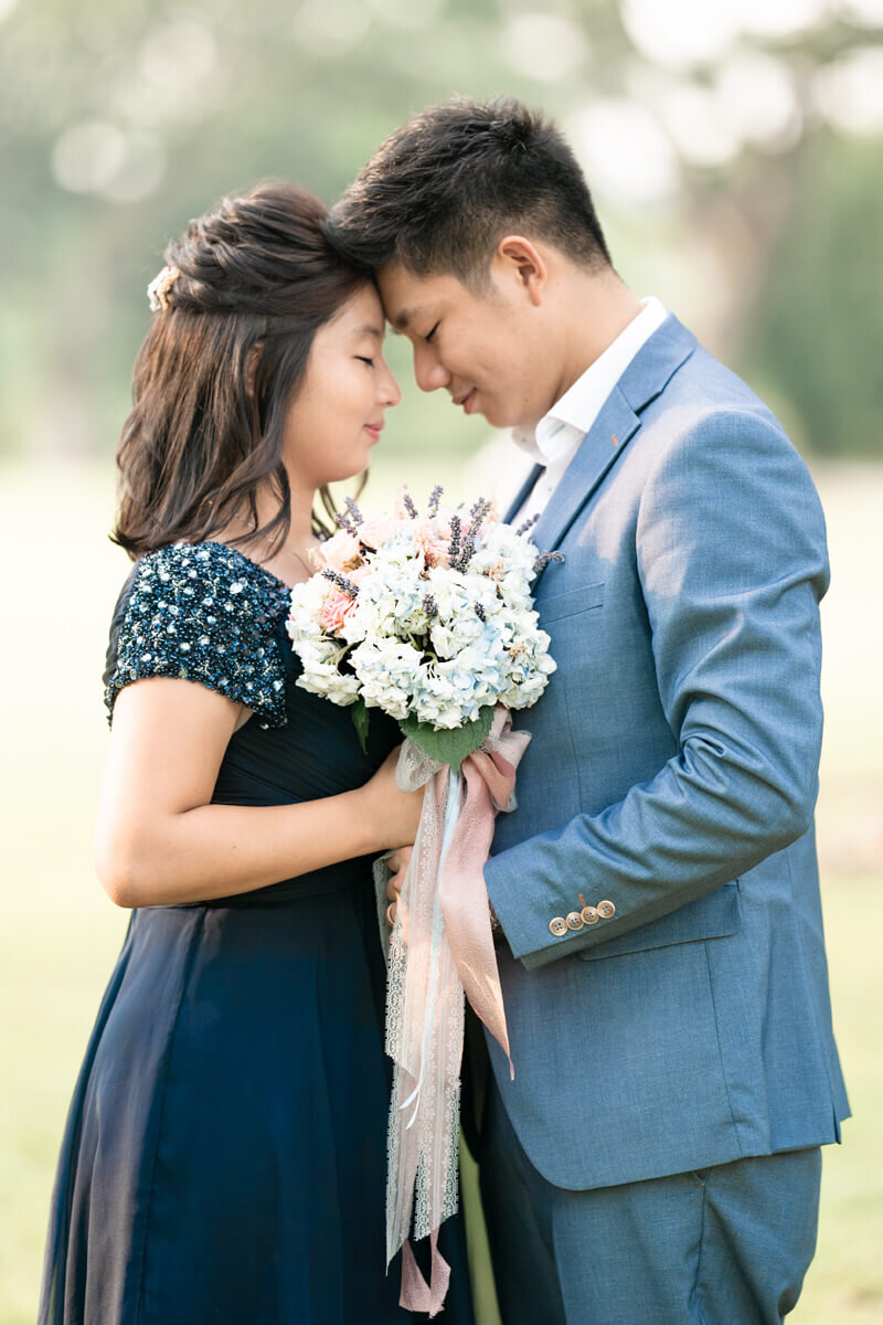 Wedding portrait, outdoors, by Magicdow Photography Singapore